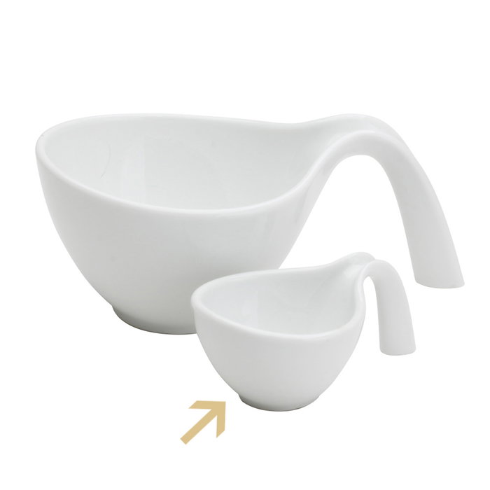 Avet Bol con asa Speciality de porcelana con 7,5 cm de diámetro